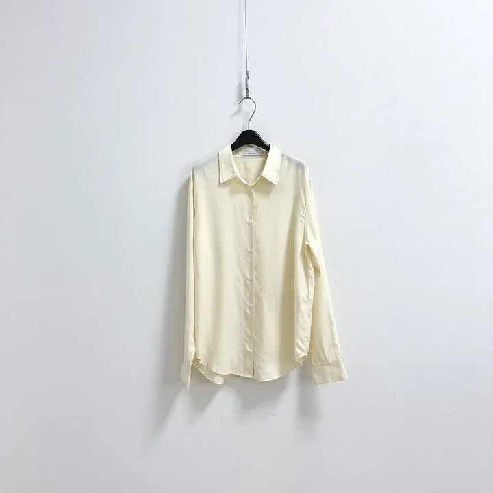 [BUNJANG] Mongdol Tencel Shirt / 몽돌 텐셀 셔츠