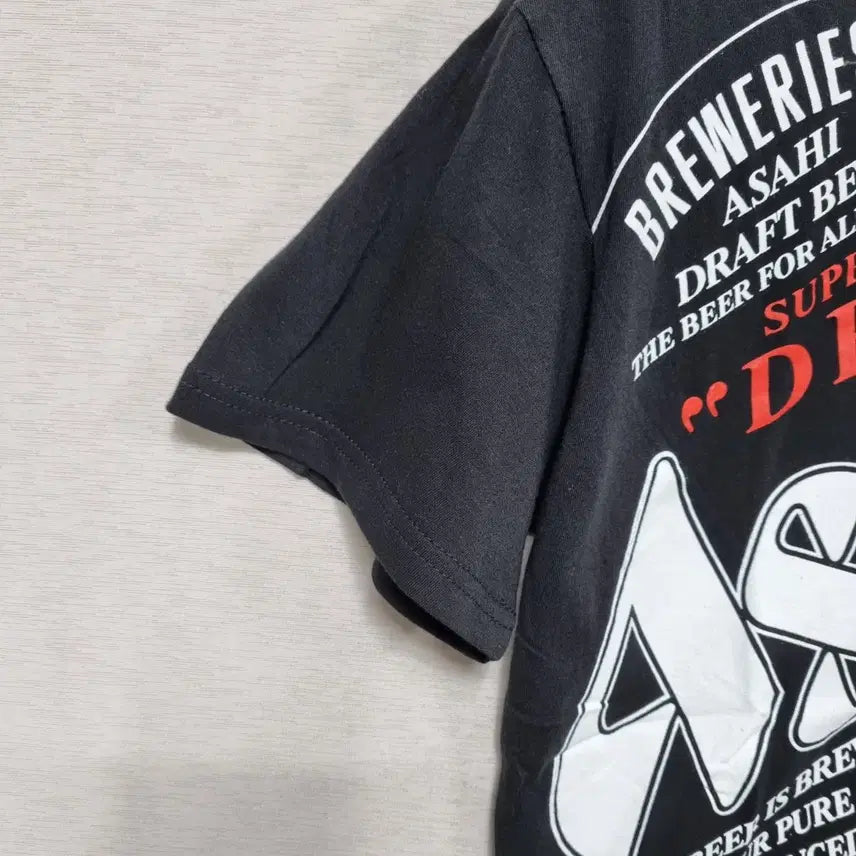 [BUNJANG] Asahi Round T-shirt / 새상품 아사히 라운드 반팔티 남95ㅡ0424