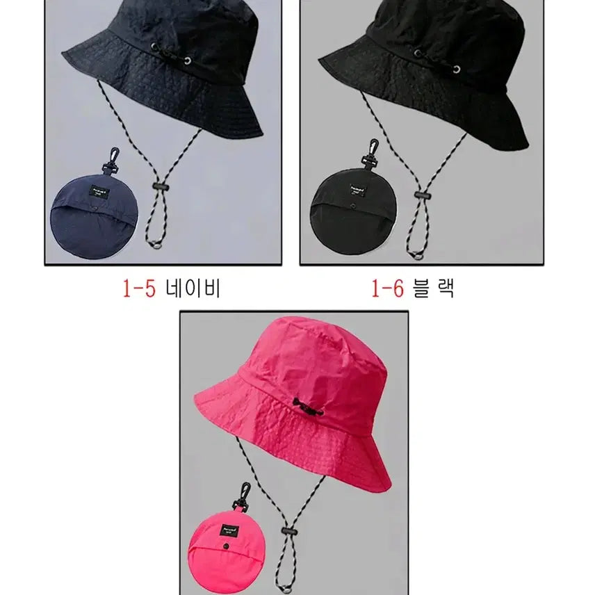 [BUNJANG] Unisex Foldable Outdoor Hat / 새상품) 무료배송!! 남녀공용 포켓 접이식 아웃도어 모자 등산모자
