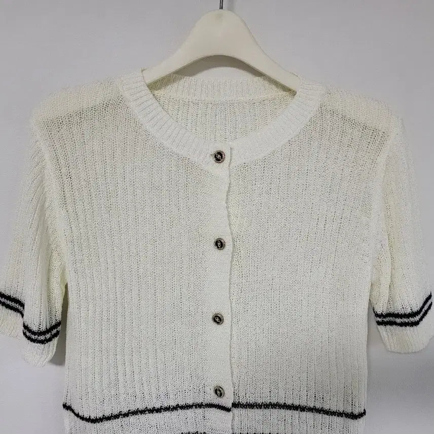 [BUNJANG] Knitted Cardigan (S) / 뜨개 니트 가디건 S