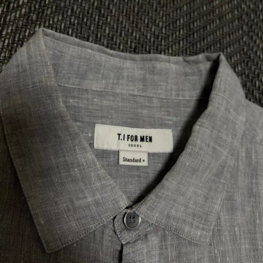 [BUNJANG] T.I FOR MEN Gray Shirt / 105] 티아이포맨(T.I FOR MEN)마셔츠