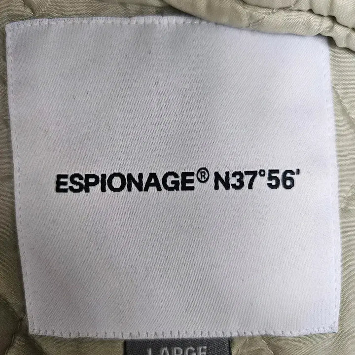[BUNJANG] Espionage Varsity Jacket Moss Green L / 에스피오나지 바시티 자켓 모스그린