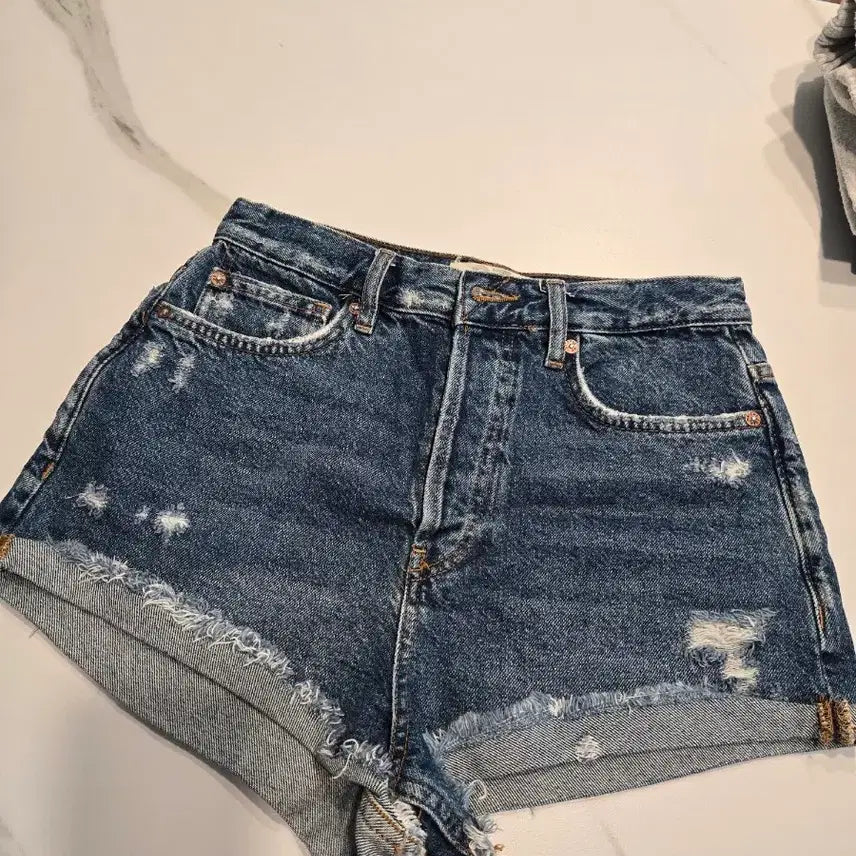 [BUNJANG] Free People Denim Shorts / 프리피플 데님숏츠 27