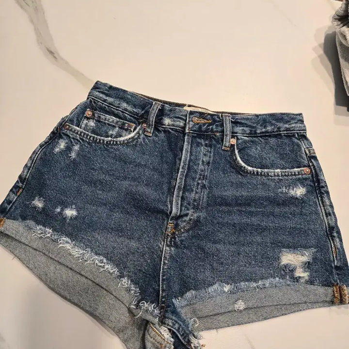 [BUNJANG] Free People Denim Shorts / 프리피플 데님숏츠 27