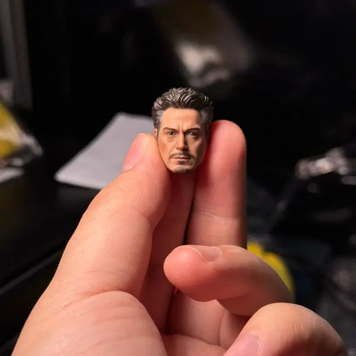 [BUNJANG] Threezero Iron Man Mark 3 + Flashback Tony Head Figure / 쓰리제로 아이언맨 마크3 + 플래시백 토니 헤드