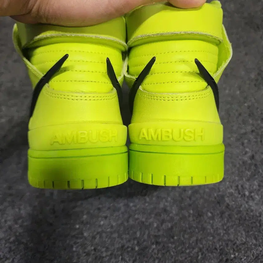 [BUNJANG] Nike Ambush Dunk High Flash Lime Sneakers / 나이키 x 앰부쉬 덩크 하이 플래쉬 라임