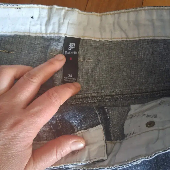 [BUNJANG] Denim Shorts 34 / 청반바지 롤업 데님 팬츠 34