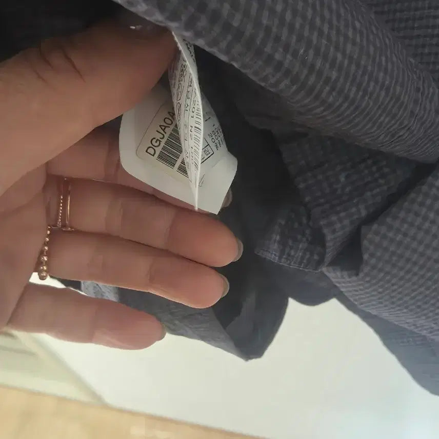 [BUNJANG] Daks Check Pattern Cotton Jacket / 닥스  체크 면 자켓