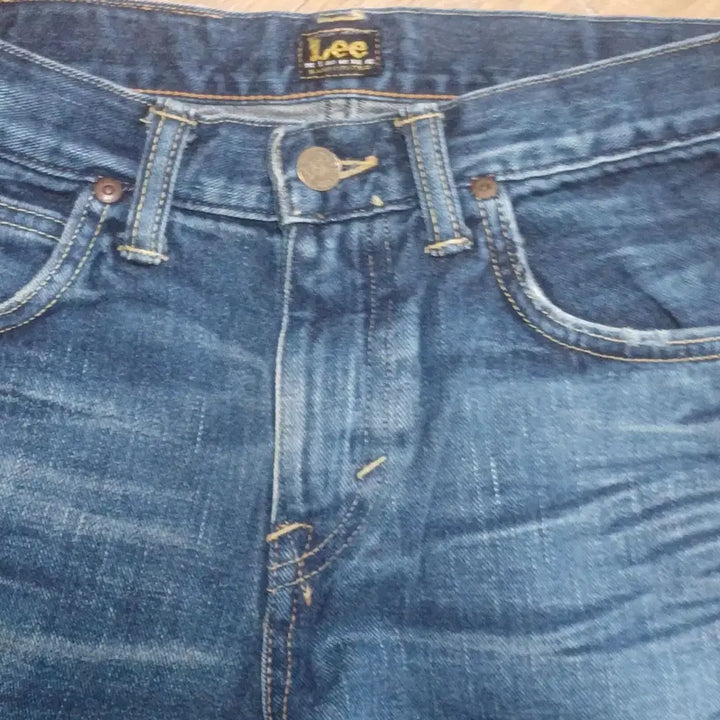 [BUNJANG] LEE Denim 7-Part Jeans XS / LEE  대님 7부 청바지 XS 사이즈