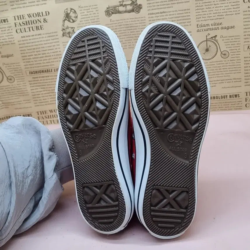 [BUNJANG] Converse Chuck Taylor Core High Red High-top 220 / 컨버스 척테일러 코어 하이 레드 하이탑 220