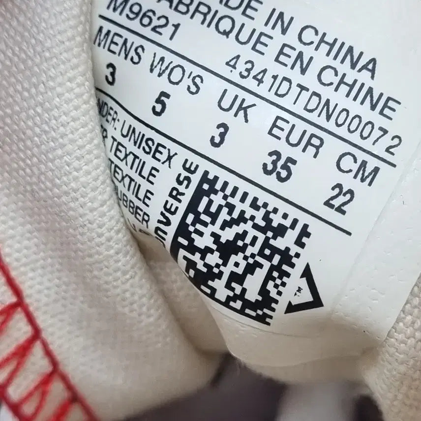 [BUNJANG] Converse Chuck Taylor Core High Red High-top 220 / 컨버스 척테일러 코어 하이 레드 하이탑 220