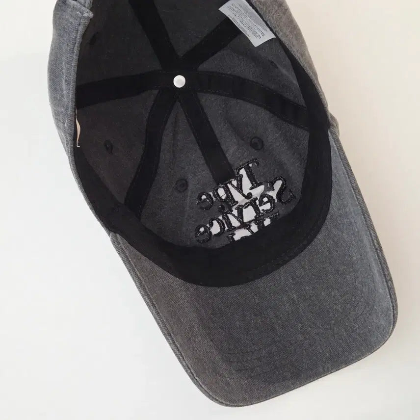 [SOLD OUT] 타입서비스 웹 캡 모자 다크그레이
