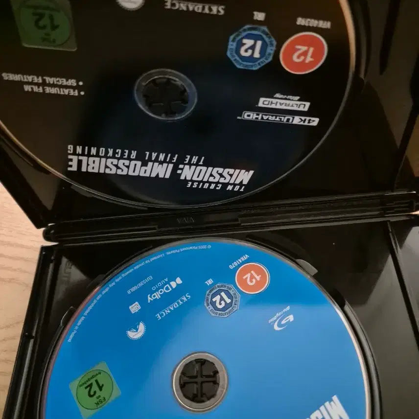 [BUNJANG] Mission: Impossible - Dead Reckoning 4K Blu-ray / 미션 임파서블: 파이널 레코닝 4K 슬립케이스 블루레이