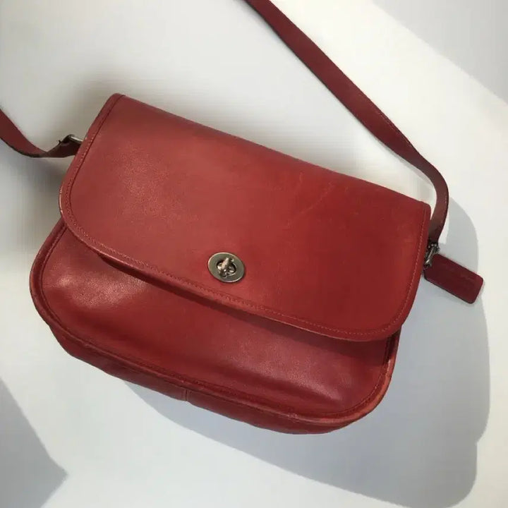 [BUNJANG] Coach City Bag (Red) / Old Coach 9790 시티백