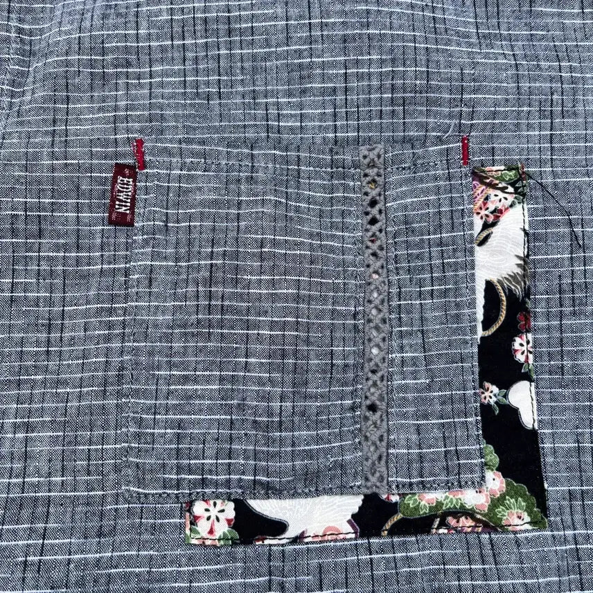 [BUNJANG] Edwin Henry Neck Shirt / EDWIN 헨리넥 셔츠  (실측확인)