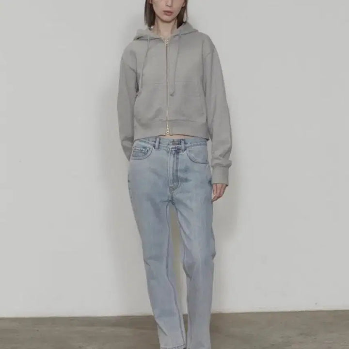 [BUNJANG] ore Crop Hoodie / ore 오어 크롭 후드