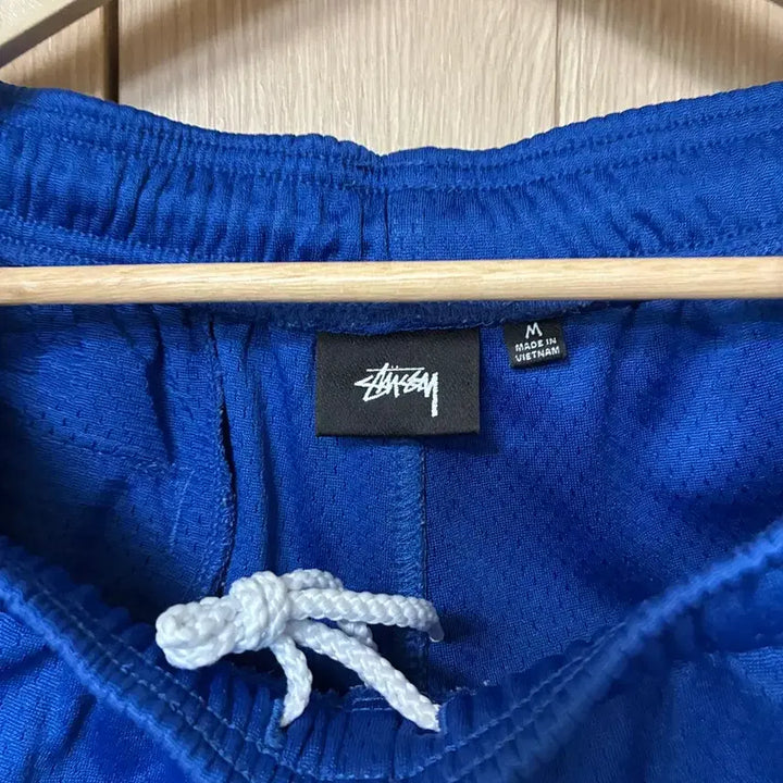 [BUNJANG] Stussy LA Blue Mesh Shorts / [M]스투시 LA 블루 메쉬 팬츠