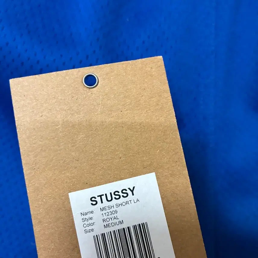[BUNJANG] Stussy LA Blue Mesh Shorts / [M]스투시 LA 블루 메쉬 팬츠