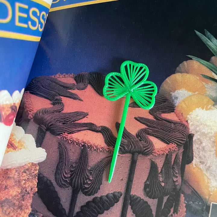 [BUNJANG] Vintage Clover Cake Pick / 1970s/빈티지 케이크픽 클로버(rare)