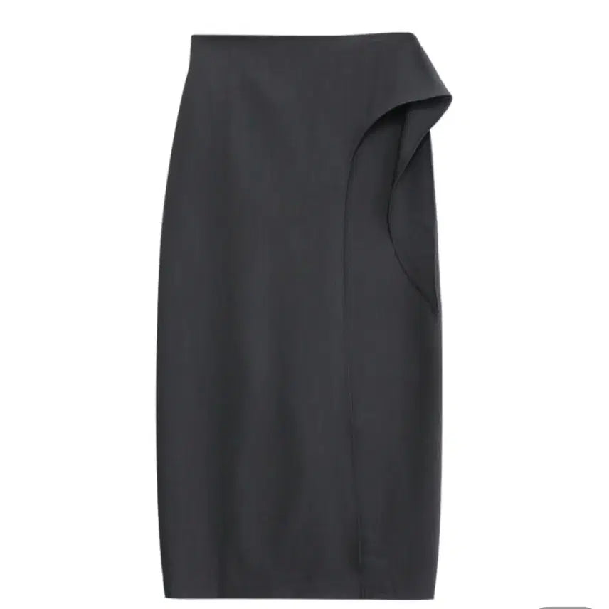 [BUNJANG] Knot Wrap Long Skirt / 매듭 랩 롱 스커트