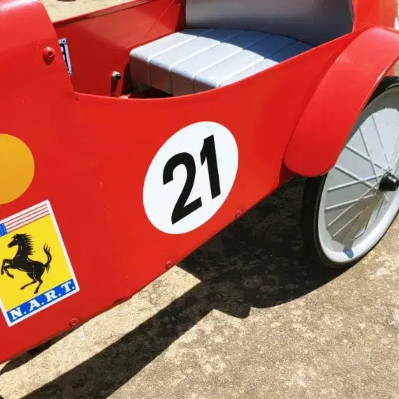 [BUNJANG] Baghera Ferrari Le Mans Pedal Car / 클래식 페달카 르망 페라리