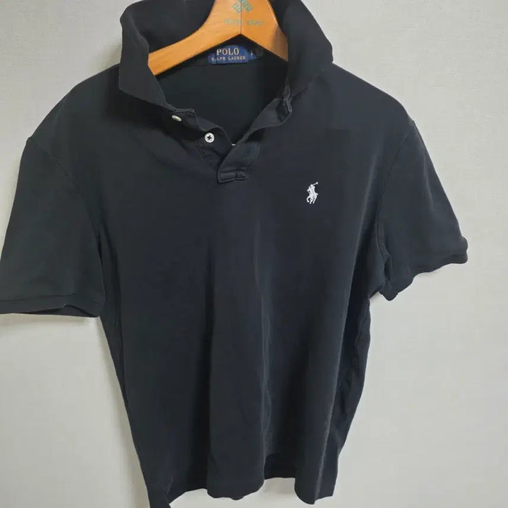 [SOLD OUT] [정품] 폴로 랄프로렌 화이트 포니 반팔 카라티 (S/P사이즈) 네이비