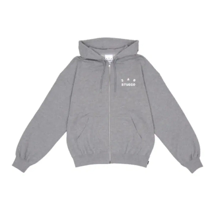 [BUNJANG] IAB STUDIO Grey Hoodie Zip-up XL / IAB STUDIO 그레이 후드집업 XL