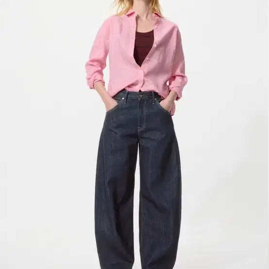 [SOLD OUT] [28] 유니클로 배기커브진