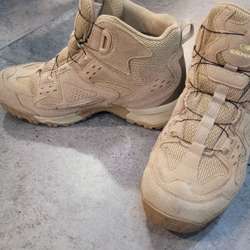 [BUNJANG] EIDER Beige Hiking Shoes / 아이더 EIDER 베이지색 등산화