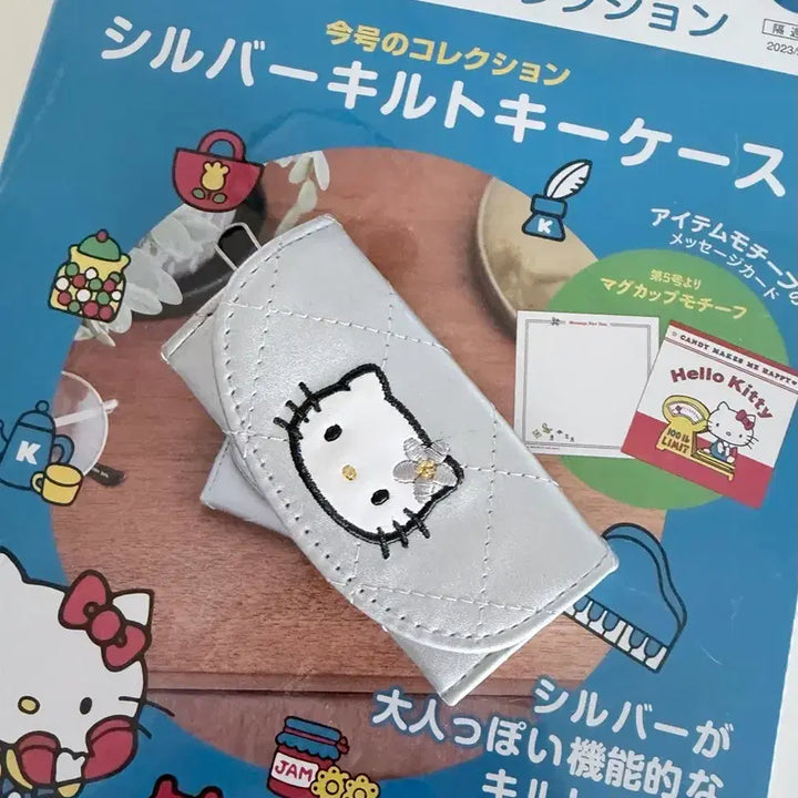 [BUNJANG] Sanrio Hello Kitty Classic Kitty Coin Purse / 산리오 키티잡지 부록 고전키티 키지갑 실버키티