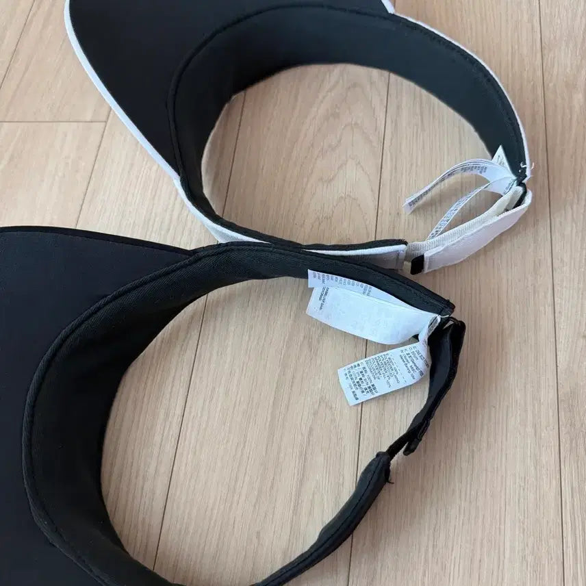 [BUNJANG] Nike Golf Swoosh Sun Cap Visor Hat / 나이키 골프 스우시 선캡 선바이저 모자 화이트,블랙