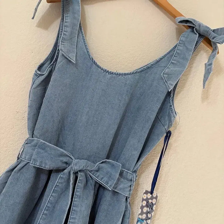 [BUNJANG] Given Kale Denim Dress Size 66 / Given kale 데님원피스 66싸이즈 팔아요
