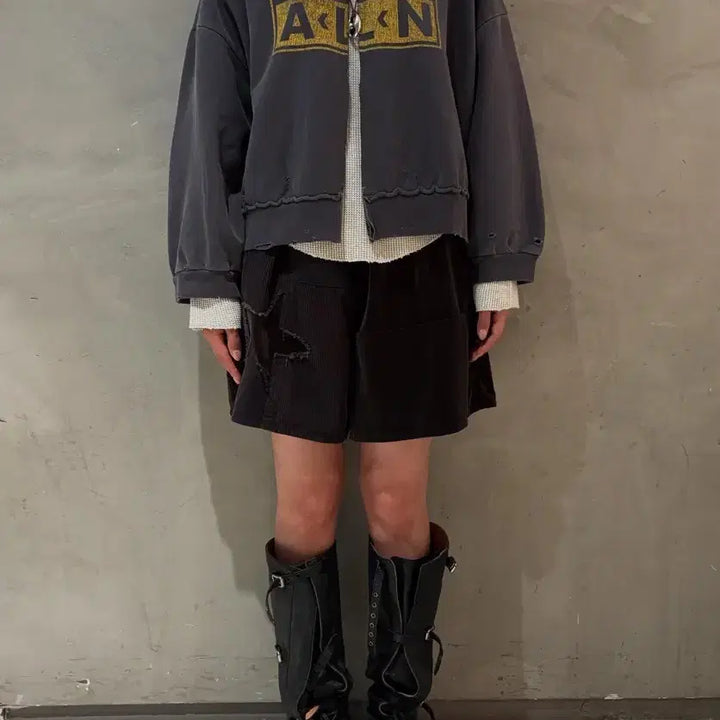 [BUNJANG] Standalone Sweatshirt Jacket / Standalon 스탠드얼론 맨투맨 자켓