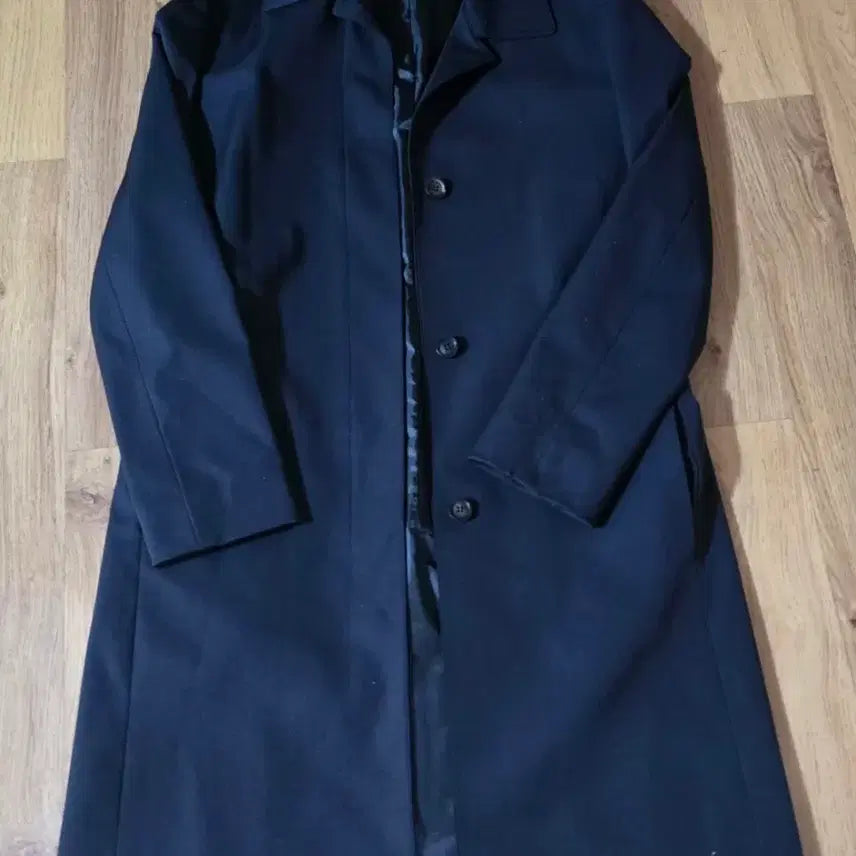 [BUNJANG] System Black Long Coat / SYSTEM 블랙 롱 코트