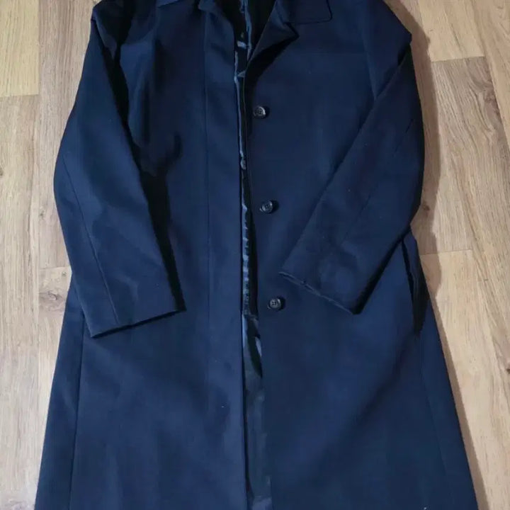 [BUNJANG] System Black Long Coat / SYSTEM 블랙 롱 코트