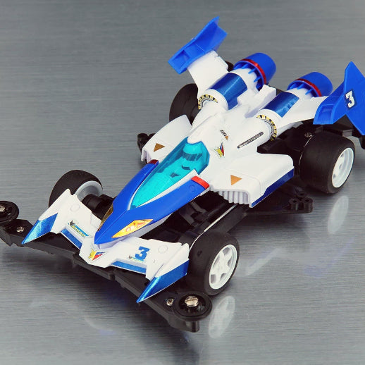 [BUNJANG] Aoshima Cyber Formula 4WD Minicar Motorized Model Kit / 슈퍼 아스라다 01 사이버포뮬러 4WD 미니카 고전 타미야 모터라이즈