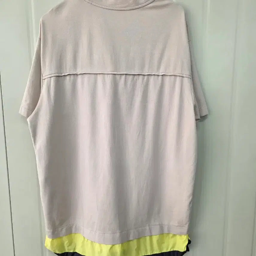 [BUNJANG] SYSTEM Beige Short-Sleeve T-Shirt / SYSTEM 베이지색 반팔티