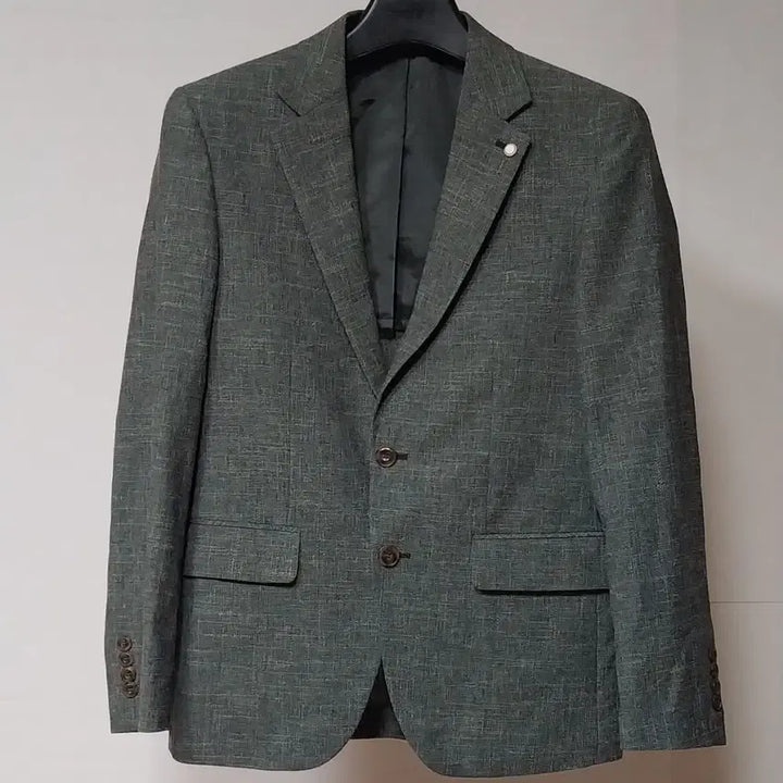 [BUNJANG] STCO Black Label Linen Blazer Jacket for Men / STCO 블랙라벨 마 자켓 블레이저 95 남자 마이 남성