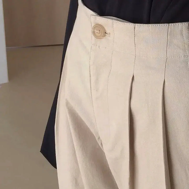 [BUNJANG] Brunch Pleated Trousers (Size S) / brunch 브런치 핀턱 팬츠 s