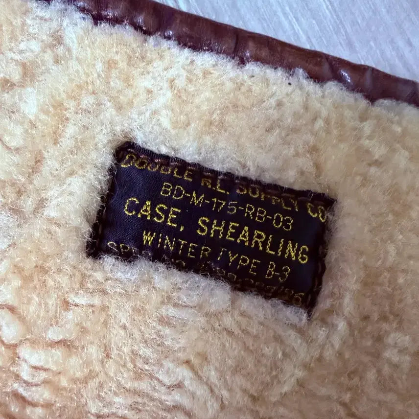 [BUNJANG] RRL Shearling Case / rrl 더블알엘 시어링 케이스