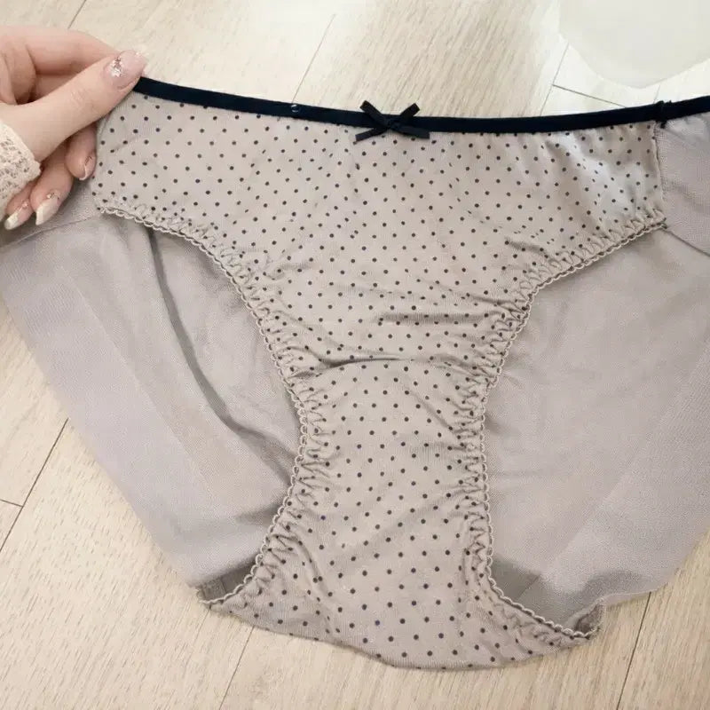 [SOLD OUT] (중고)  도트 리본 여성팬티