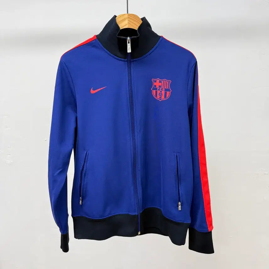 [BUNJANG] Nike Barcelona Track Top L Jersey / 나이키 바르셀로나 트랙탑 L BARCA 져지 집업 JS45