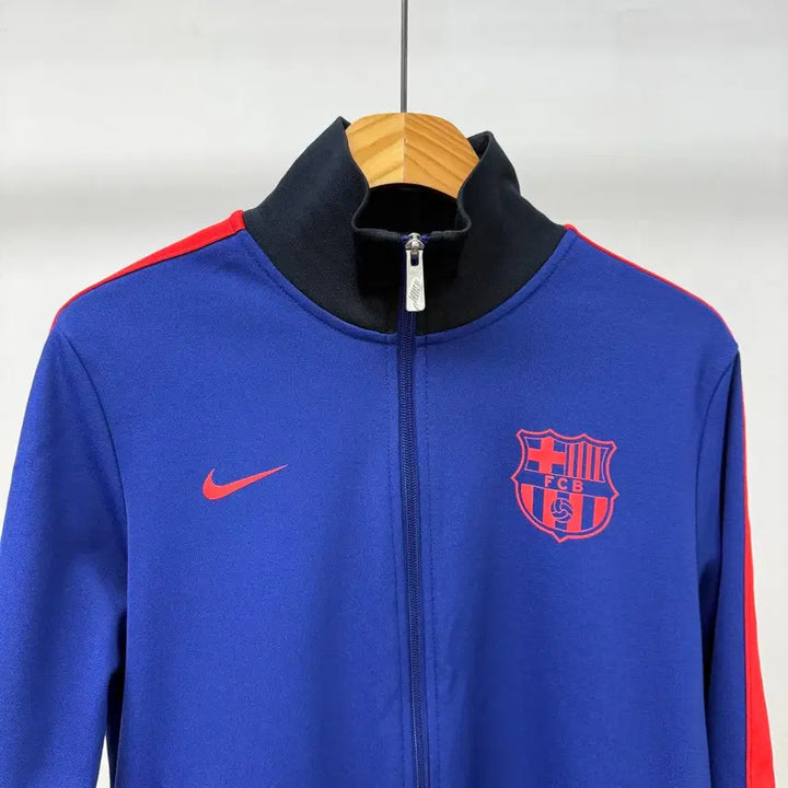 [BUNJANG] Nike Barcelona Track Top L Jersey / 나이키 바르셀로나 트랙탑 L BARCA 져지 집업 JS45