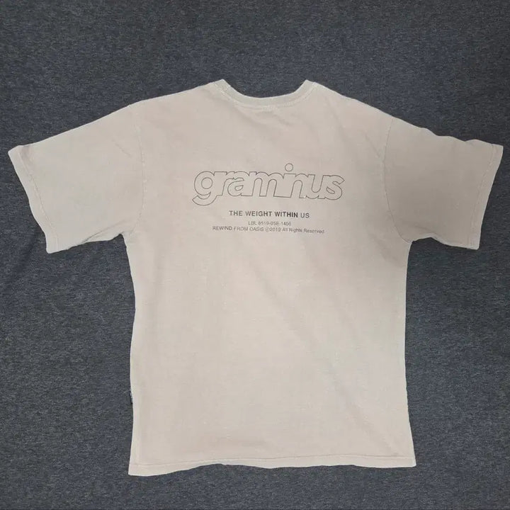 [BUNJANG] Short Sleeve T-Shirt Brown / 반팔 티셔츠 브라운