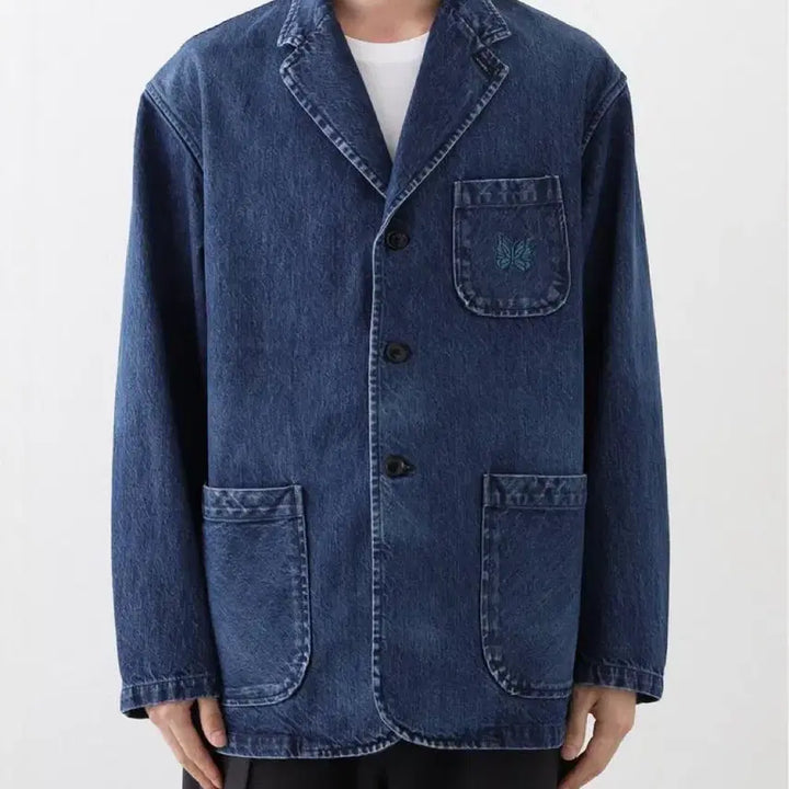 [BUNJANG] Needles Journal Standard 12oz Denim Tailored Jacket / 니들스 저널스탠다드 별주 12oz 데님 자켓