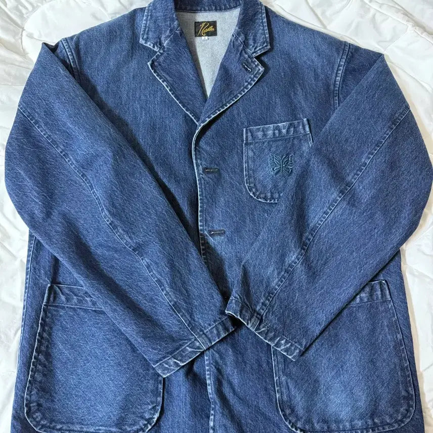 [BUNJANG] Needles Journal Standard 12oz Denim Tailored Jacket / 니들스 저널스탠다드 별주 12oz 데님 자켓