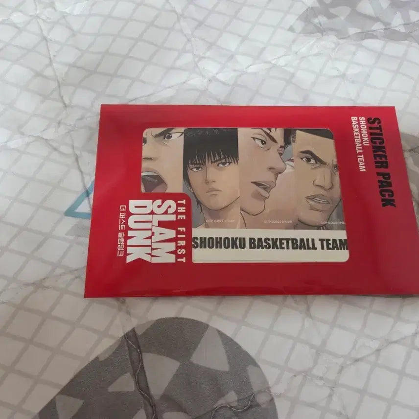 [BUNJANG] The First Slam Dunk Shohoku Sticker Pack / 더 퍼스트 슬램덩크 쇼호쿠 스티커팩