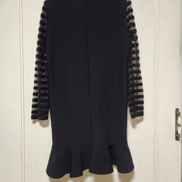 [BUNJANG] Black See-Through Mermaid Dress / 시스루 머메이드 원피스