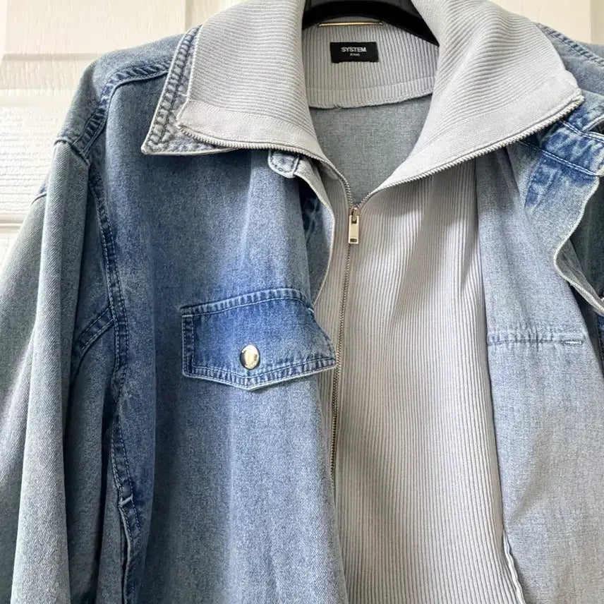 [SOLD OUT] SYSTEM 시스템 청자켓