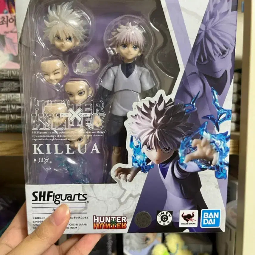 [BUNJANG] Hunter x Hunter Killua SH Figuarts Action Figure / [미개봉/반택포] 헌헌 헌터헌터 키르아 액션피규어 shf